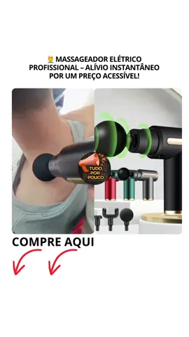 💆‍♂️ Massageador Elétrico Profissional – Alívio Instantâneo por um Preço Acessível! #massageador #massageadoreletrico #massagem 