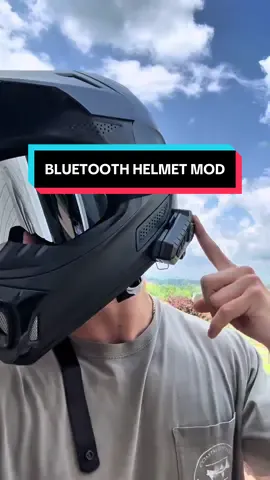 Now I got music in my helmet without putting a hole in my wallet #helmetbluetoothheadset #bluetooth #helmet #speakers #btspeakers #dealsfordays 