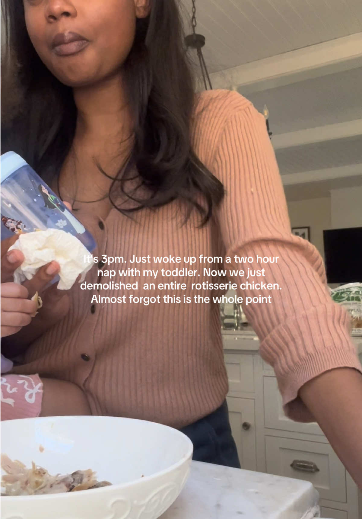 At least we didn’t eat it straight from the bag this time lol #toddlermom #homemaker #blackgirltiktok #farmtotable #thewholepoint #momlife #eldestdaughter 