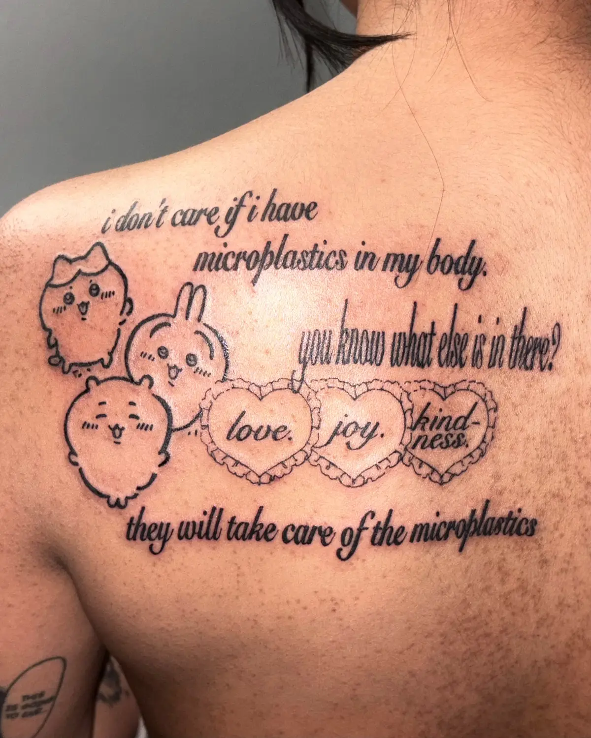 i have microplastics running thru my veins they're doing a lil dance inside my bloodstream rn