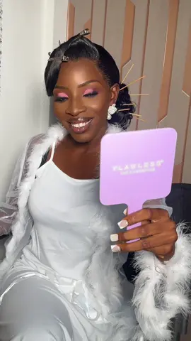 A PRETTY GLOW BRIDE 👰‍♀️ #fyp #fypシ゚viral #foryoupage #ghanatiktok🇬🇭 #viraltiktok #makeup 