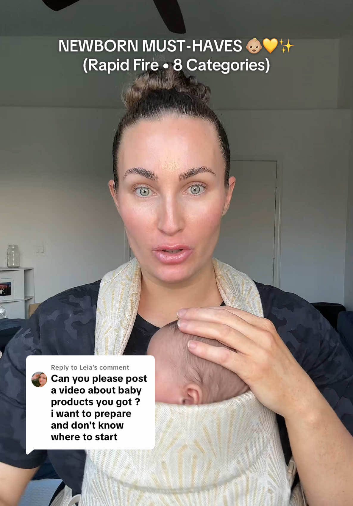 Replying to @Leia NB must-haves 👶🏼 No gatekeeping. What I used (and didn’t). 8 categories, all linked in my Amazon Storefront 💛 Save this for later! ✨ #NewbornMustHaves #BabyEssentials #momlife #NewMomTips #firsttimemom #RegistryMustHaves #PostpartumLife #TikTokMom #RealMomTalk #MomTok #babyregistry 
