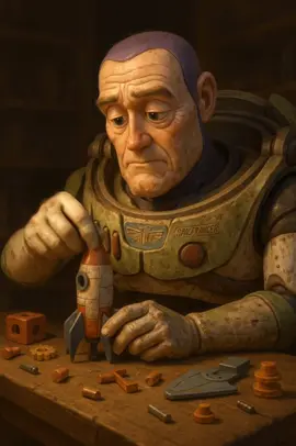 AI: What if Toy Story happened... 30 years later?  #toystory #ai #toystory4 #klingai #buzzlightyear 
