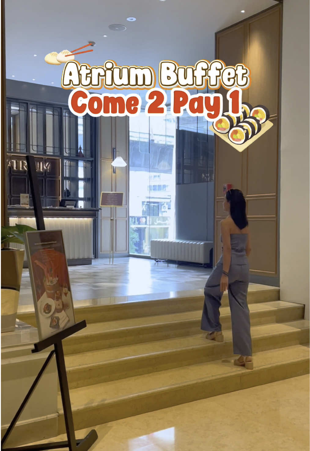 สายบุฟเฟต์ไปจัดค่า 🥢 บุฟเฟต์พรีเมียม Atrium เค้าจัดโปรมา 2 จ่าย 1 คุ้มมากๆ ตกคนละไม่ถึงพัน!  เป็น Lunch Buffet นะคะ พร้อม Free-Flow เครื่องดื่ม อาหารแบบเริ่ดเกิ๊น  รายละเอียด / จองบุฟเฟต์  ตรง Bio หน้าโปรไฟล์ได้เลยค่า ไปจัดๆ  #tiktokพากิน #ปักหมุดร้านอร่อย #บุฟเฟต์มื้อกลางวัน #Lunchbffet #creatorsearchinsights #atriumrestaurant #atriumbuffet #hungryhub #ไปกันมั้ย 