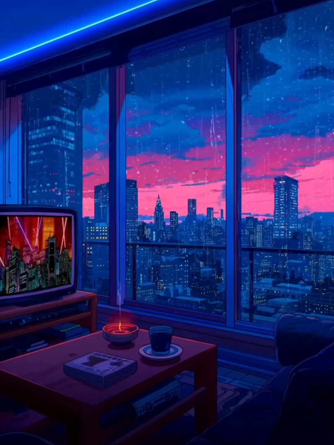quarto estilo vaporwave, e ai oque acha #vaporwave #vaporwaveaesthetic #vaporroom #retrofuture #neonroom #aestheticvibes #nostalgia90s #synthwave #lofimood #dreamcore #digitalvibes #aestheticquarto #quartonostalgico #vaporstyle #cybervibes