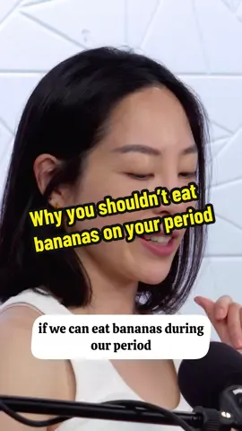 In Traditional Chinese Medicine bananas are considered cold in nature—and cold foods can disrupt your body’s natural flow during your period. They weaken the Spleen and chill the uterus, which can lead to cramps, bloating, and poor circulation. So if you’re on your cycle, do your womb a favour: skip the fruit bowl and sip something warm instead. Check out “What TCM Says About Phlegm, Periods & Prosperity: Sara Jane Answers It All” - wherever you get your podcasts or watch it on YouTube - and leave your questions and comments for me to answer in later episodes!