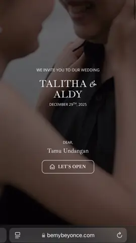 Catalina versi terbaru 🫶🏻✨ tema paling best seller 🤗 #undanganpernikahan #undangandigital #undanganunik #undanganmurah #undanganwebsite #undanganonline #bemybeyonce #rekomendasiundangan 