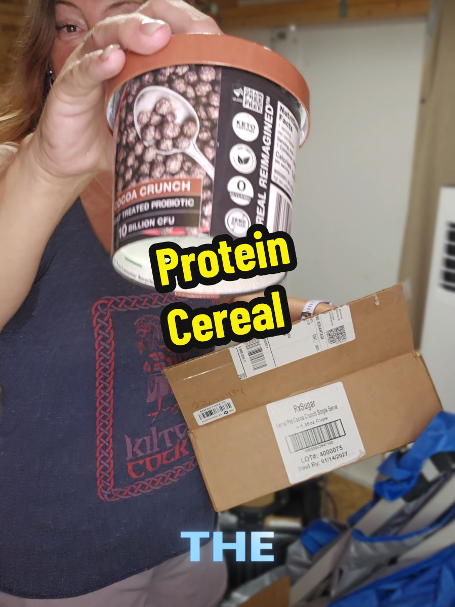 I am so excited to try these!! #ketocereal #lowcarblife  #glutenfreelife  #rxsugar  #lowglycemic 