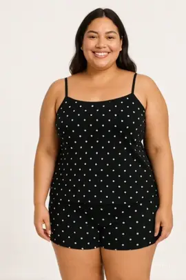 Baby doll plus size #achadosshopee 