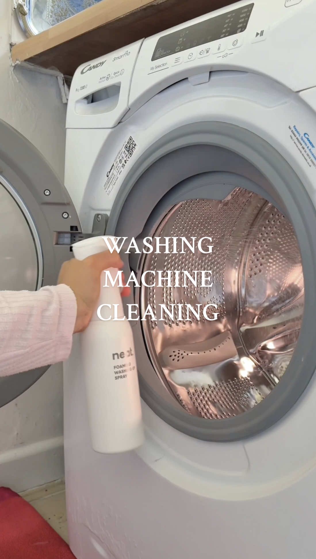 It’s that time again ⏳  How often do you clean your washing machine? 🤔 #deepclean #cleanwithme #cleaningtips #CleanTok #satisfyingcleaning #asmr #cleaningtiktok #cleaningroutine 