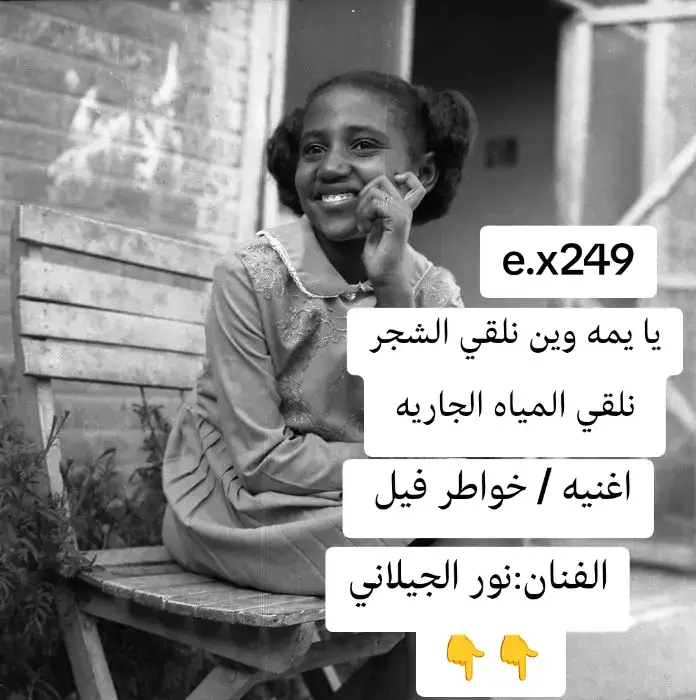 قصة أغنية .. خواطر فيل أغنية لكل الأجيال كلمات: حسن بارا  الحان:سليمان زين العابدين  نشأ الفنان النور الجيلاني نشأة ريفية في منطقة أبوحليمة والكدرو شمال مدينة بحري كانت انطلاقته من خلال أغنية (مدلينا) ثم أغنية (الذكرى المنسية) توالت بعدها ابداعات النور الجيلاني مثل (كدراوية, فيفيان, جوبا..الخ) لكن أغنية (خواطر فيل) ظلت أكثر أغنياته شعبية حيث يحفظها محبو ومعجبو نور الجيلاني عن ظهر قلب وهي من كلمات الأستاذ حسن بارا والحان الأستاذ سليمان زين العابدين وهي أغنية قديمة حيث كان سليمان زين العابدين يكون فرقة من مجموعة من الأطفال ويدربهم على الغناء إلى أن تصل المجموعة إلى سن معينة فيدرب غيرها فكل تلك المجموعات قامت بأداء أغنية خواطر فيل وقد تغنى بها النور الجيلاني مع المجموعة الأخيرة وكانت تلك التجربة ميلادا جديدا لخواطر فيل ا قبضوني ليه جابوني ليه عاوزني أعمل ايه هنا ختوني في قفص كبير جابوني مسجون ليه أنا أنا ما عملت هناك شيء بيه اتسحق هذا العناء ما عرفت قط في دنيتي غير اللعب والشيطنة قبضوني ليه جابوني ليه حرموني من طعم الهناء أمي العزيزة هناك تكوس ما عارفة أبداً وين مشيت قايلاني حايم بالشجر زي عادتي كلما اختفيت المرة دي الموضوع خطير في حياتي مثله أنا ما رأيت قبضوني زي مجرم كبير ما قدرت أزوغ حد ما جريت قبضوني ليه جابوني ليه حبسوني ليه أنا ما دريت خالفت أمي قعدت أحوم جاهل الأمور الخافية قبضوني جابوني الحبس حرموني خيرات وافية يا يمة وين نلقى الشجر وألقى المياه الجارية وألقى الصحاب نلعب سوى في صحة طيبة وعافية قبضوني ليه جابوني ليه حرموني تلك الحياة الصافية