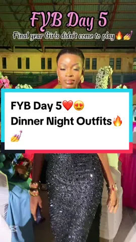 Final year girls ate and left no crumbs 😍✨ Rate the slay 1-10!👇 #fybdinner #slayseason #finalyearbaddies #campusstyle #creatorsearchinsights #ootdinspo #dinnernight 