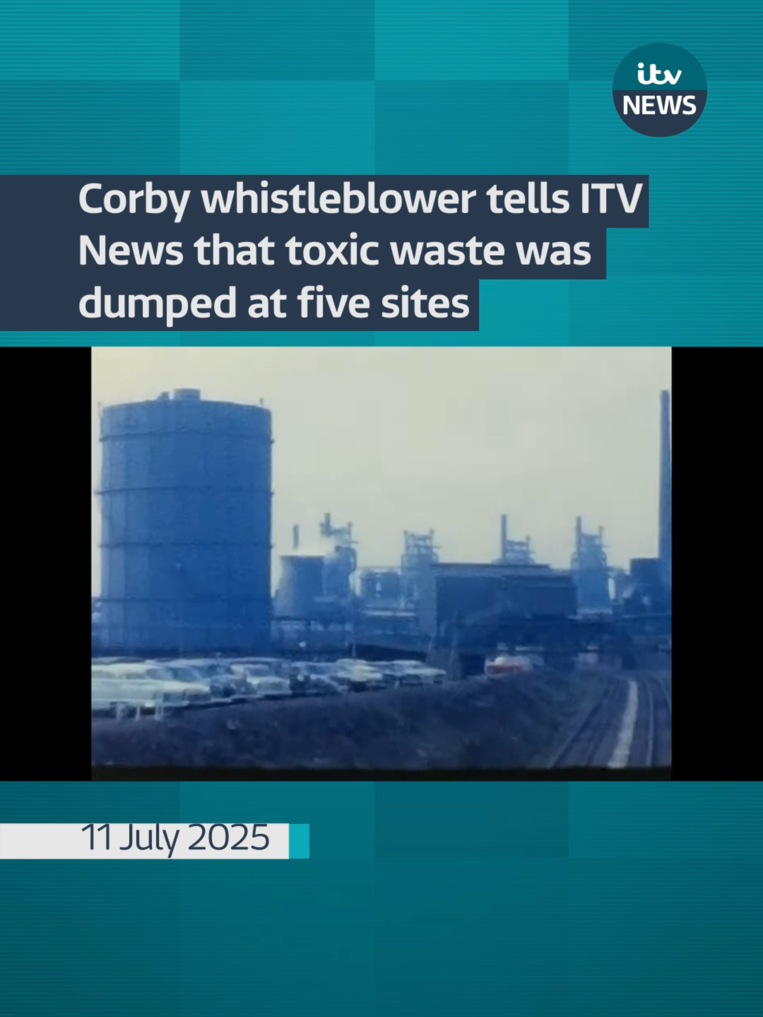A former contractor who loaded waste onto lorries from Corby’s former steelworks has claimed that toxic material was knowingly dumped around the town. Some families in Corby have also told ITV News they are worried about the public health risk this poses, fearing the number of people affected by the industrial pollution could be far bigger than previously thought. #itvnews #news