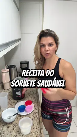 Receita do sorvete saudável  #sorvete #sorvetesaudavel #semacucar 