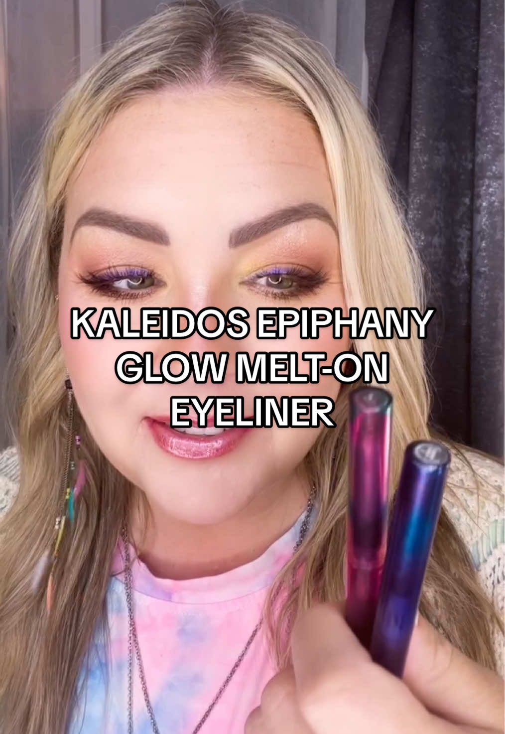 Try the viral Kaleidos Glow Eyeliner with me—this stuff MELTS on (in the best way). Easy to apply, long-lasting, and SO many compliments. I get the hype. 👁✨ #KaleidosGlow #QuickMakeupReview #ViralBeautyFinds #AshleyULife #GlowUpEssentials