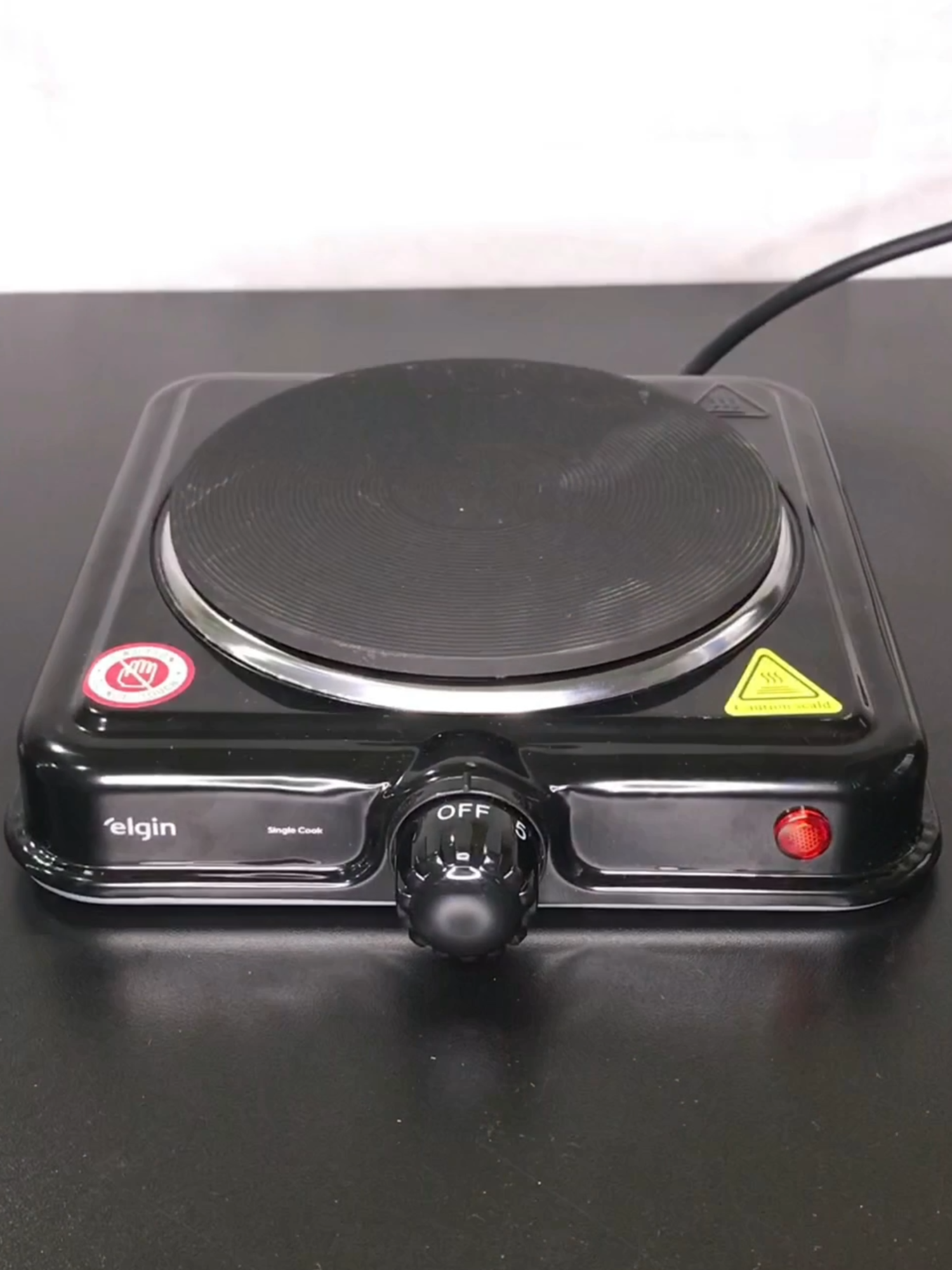 Fogão elétrico uma boca Single Cook da Elgin! #fogao #cozinha #cooktop