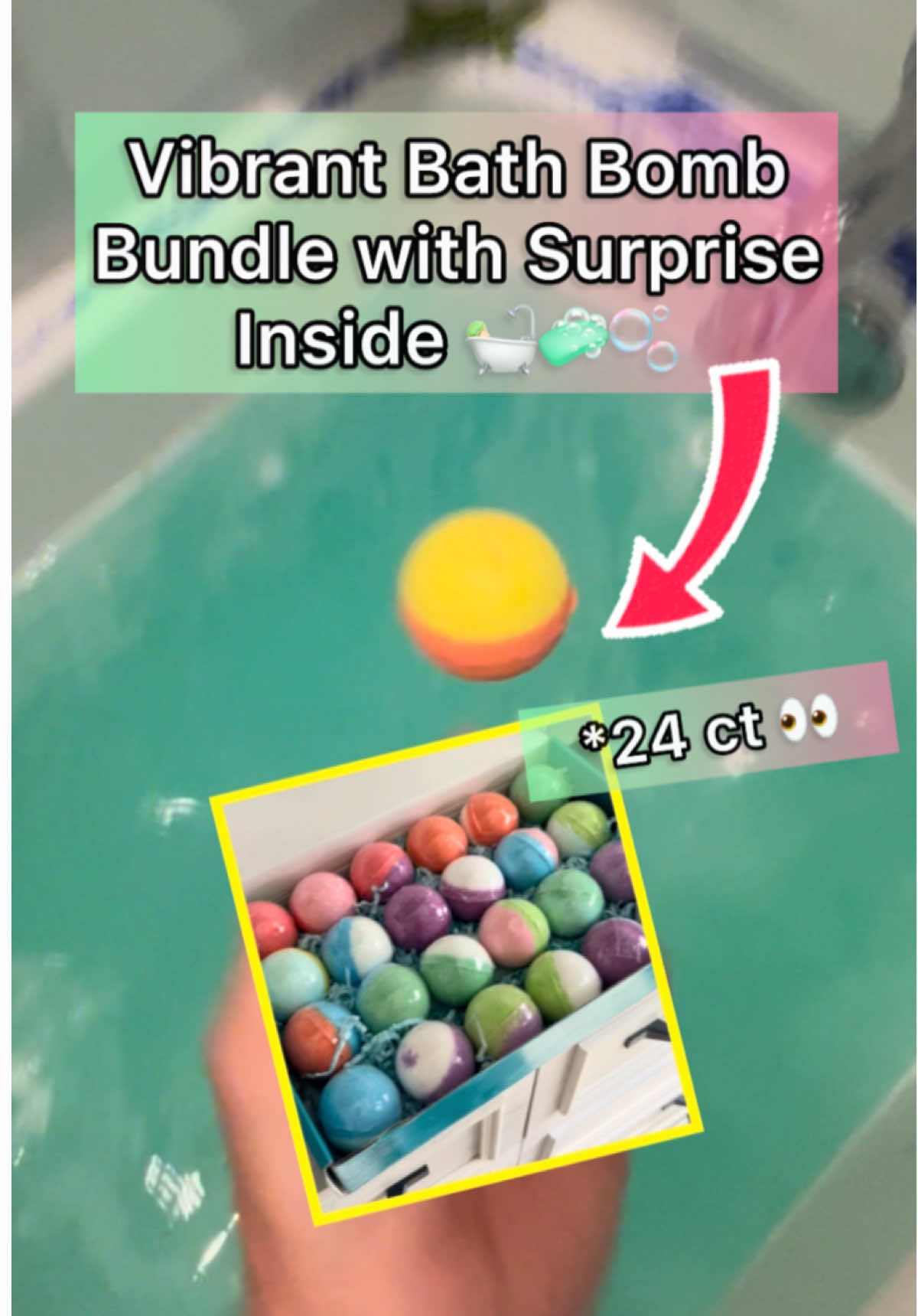 never gets old 🛁🧖🏻‍♂️ . . #bodyrefresh #bathbomb #bathbombsurprise #bathbombsoftiktok #ttshop #dealsforyoudays #Summer #spa #SelfCare #fyp @Bodyrefresh 