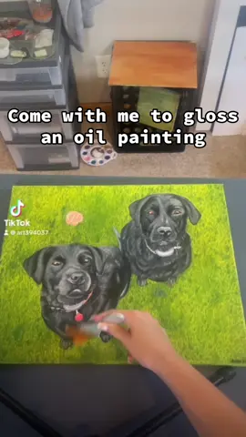 #dogs #OG #fyp #art #teamwork #oilpainting 