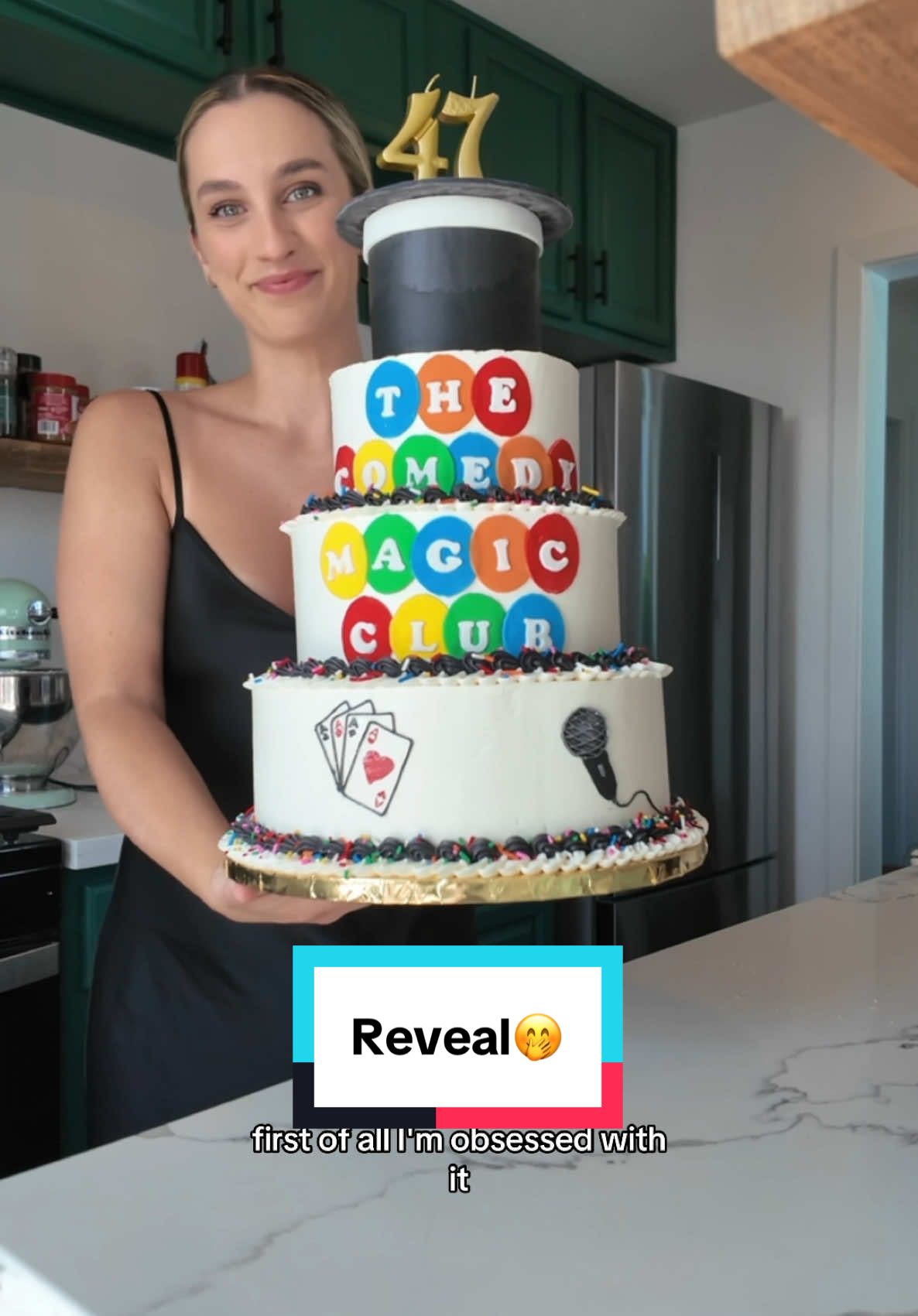 Fake cakes at parties >>>🥳😮‍💨🤭🪄🎩💗