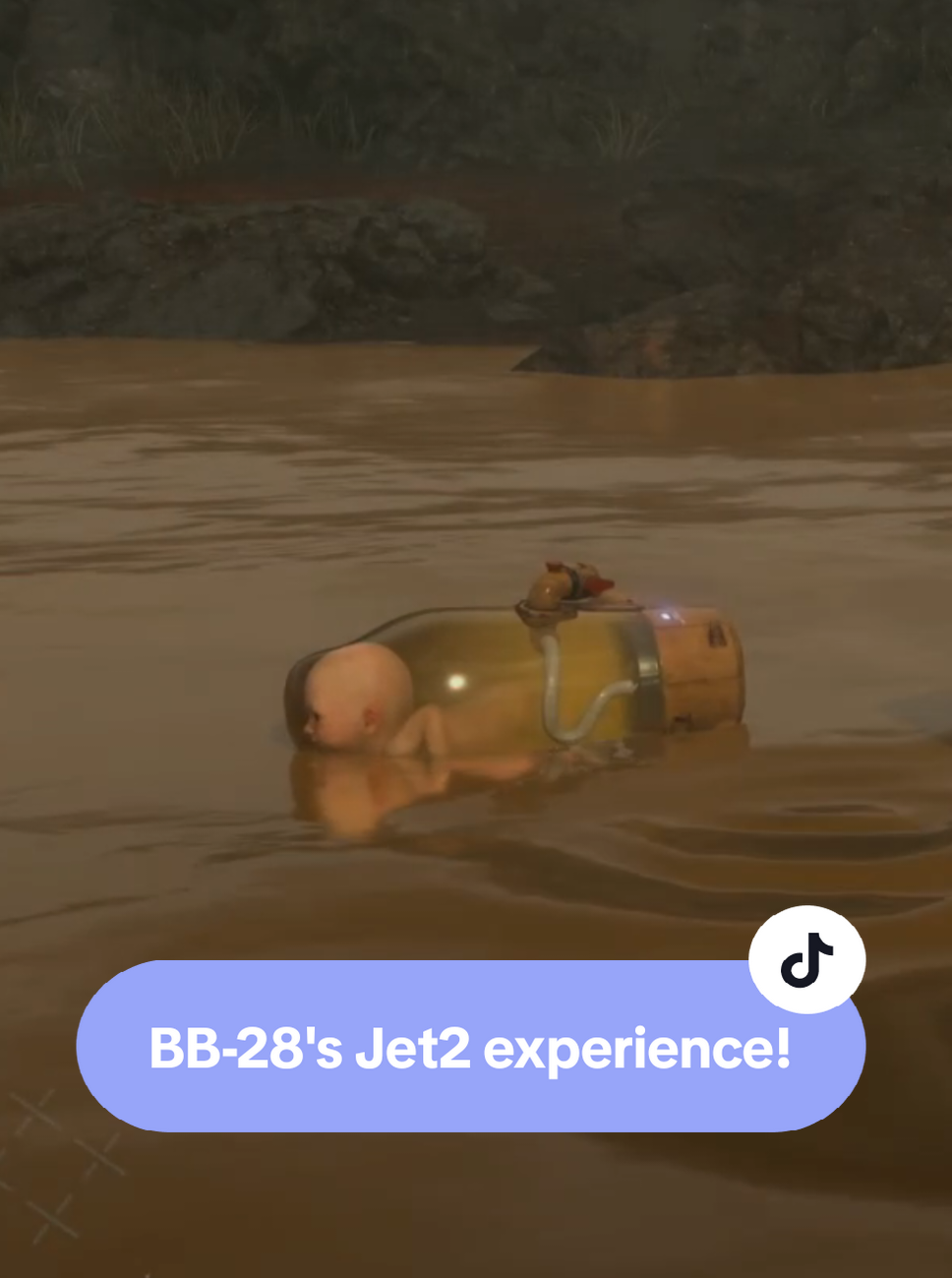 Could go a wee swim in this godawful heat! #deathstranding #ps5 #bb28 #lou 