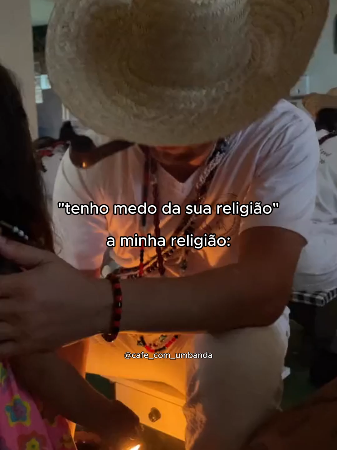 Umbanda é luz e amor 💖  #umbanda #umbandadearuanda #fyp #axé #pretovelho #erês #malandro