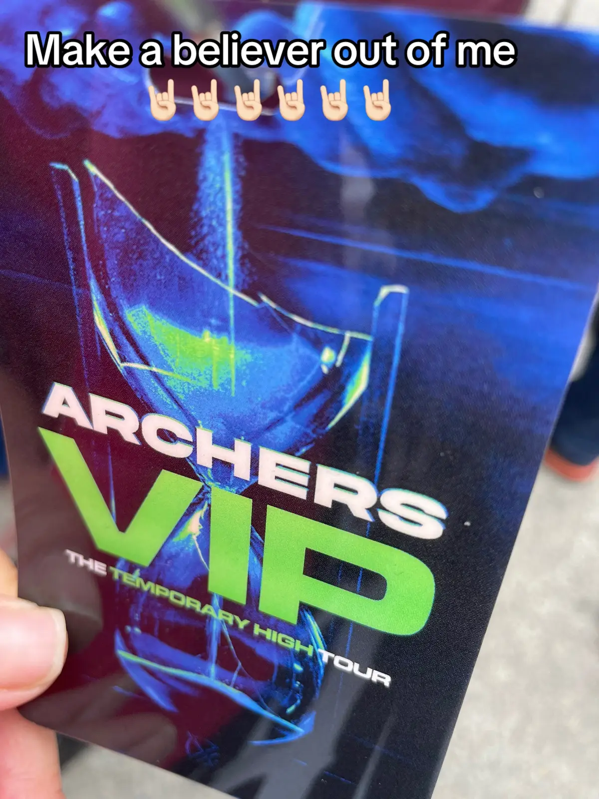 Did I go to a metal show or meet all the most amazing people? Trick question. I did both. #archers #brightonmusichall @ARCHERS 