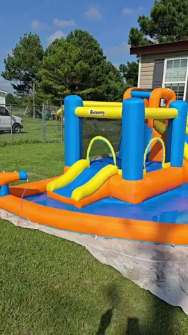 Kids Bounce House Water Slide #waterslide #inflatable #Summer #dealsforyoudays 