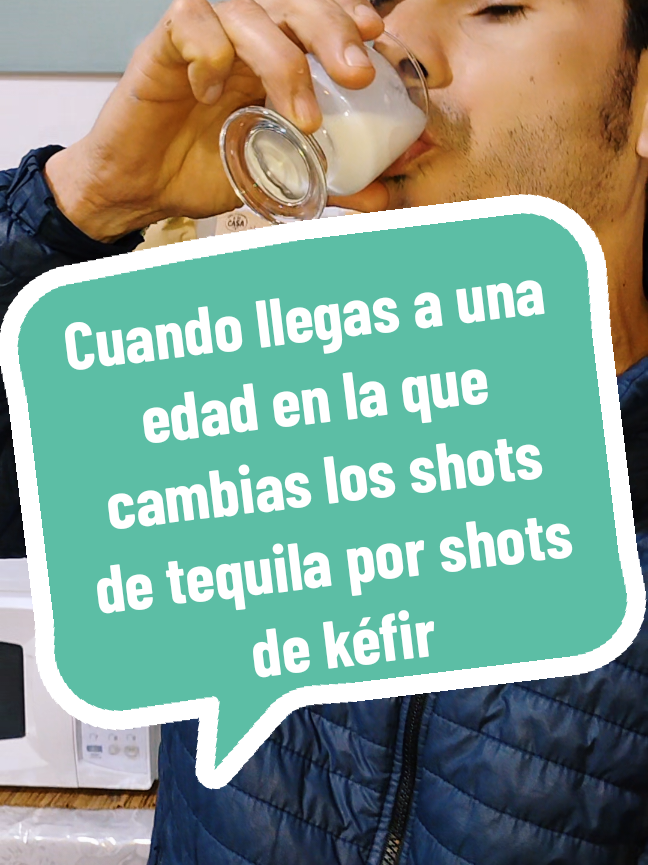 y tú ya cambiaste a los shots de kéfir?? 😅😋 #shotdekefir #kefirdeleche #probiotico #microbiota #parati