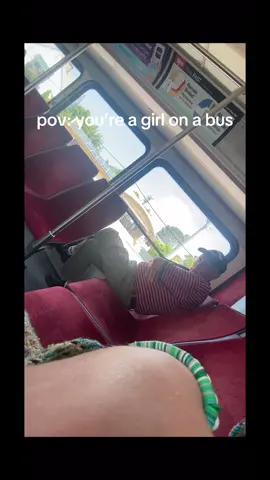 PLEASE READ ❗️❗️When he was getting off the bus he stood up and lead over me with his face in front of mine and say “god loves you and i love you so much” and right before he was exiting the bus he yelled “i love you” again i was so uncomfortable and scared to get off the bus bc i thought he was going to follow me. And when he would look out of the window and he seen a girl he would turn his whole body to look at them then he would adjust his private area. And it’s so disgusting how all the other men on the bus seen he’s doing this and didn’t say anything. I wish i got it all on camera. #creeps #creepr #creepsonbus #fyp #fypシ #fypシ゚viral #california #