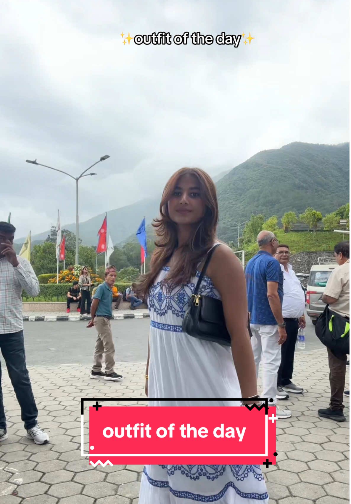 outfit of the day with my family 😂✨❤️#nepal #traveltiktok #vacation #nepalitiktok #fyp #fitcheck 