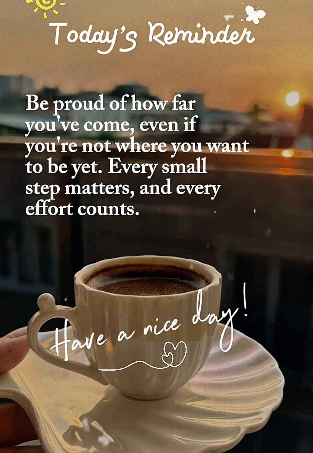 Be proud of how far you've come.#effortcounts#beproud#fyp#quotes#CapCut 