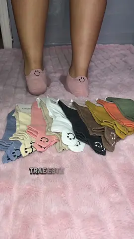 10 pares de calcetas para dama de diferentes colores 😍10 pcs cute face ancle socks for women #tiktokshop #tiktokshopbacktoschool#tiktokshop #TIKTOK ☺️