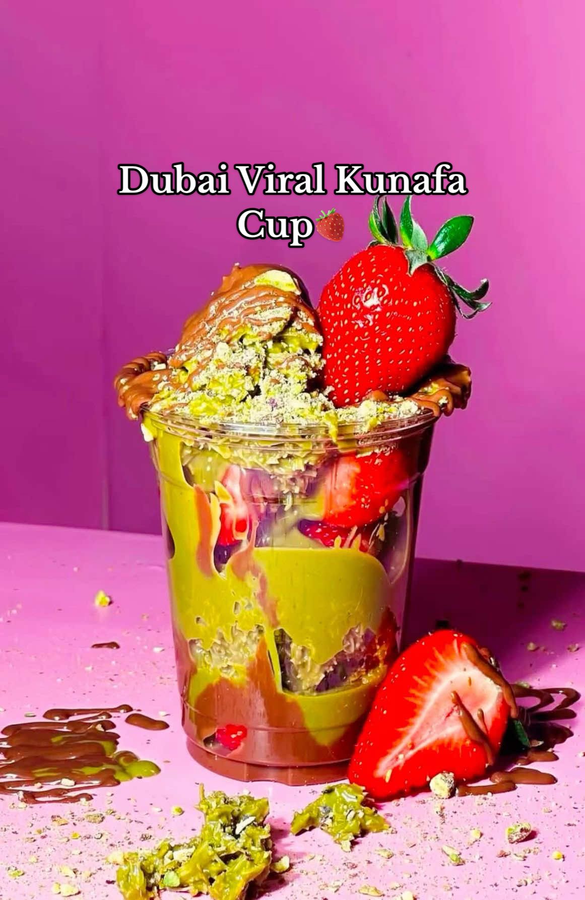 I’m so glad I’m making them home,  coz I literally crave this everyday 🍓🍰 #dubaiviral #dubaiviralchocolate #kunafa #strawberrykunafa #kunafarecipe 