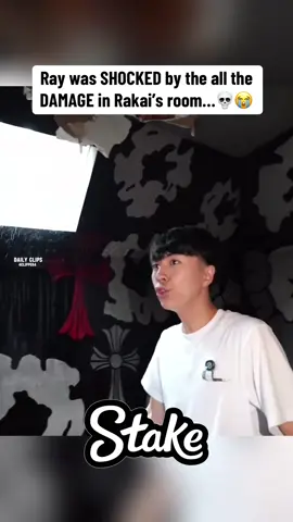 Ray was SHOCKED by the all the DAMAGE in Rakai’s room…💀😭                       | Daily Clips | #tota #fyp #trending #viral #kaicenat #rayasianboy #rakai