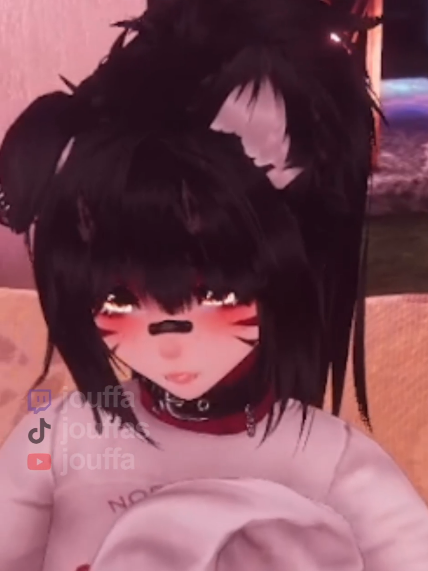 This THING #vrchat #vrc #vr #roflgator #jouffa #vrchatmemes #vtuber #catgirl #cute #cat