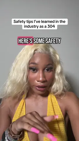 Here are some safety tips I’ve learned and the industry as a 304 #304tok  These are for all women it doesn’t matter what job you do. All women should know these safety tips. These aren’t in any particular order.