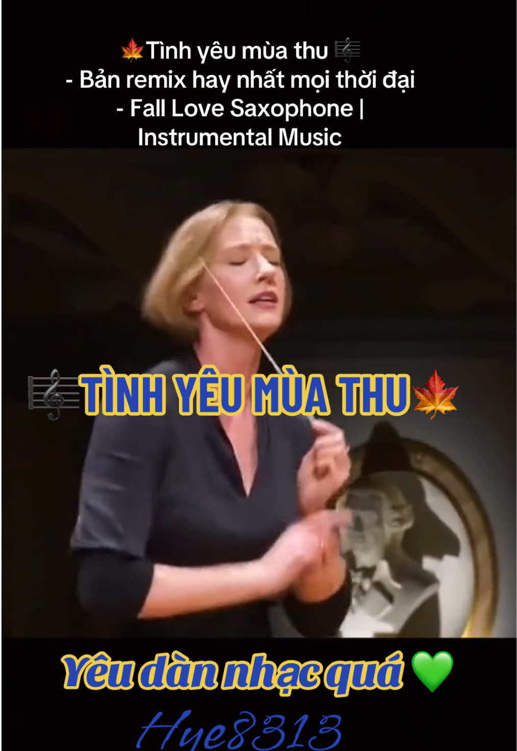 Tình yêu mùa thu - Bản remix hay nhất mọi thời đại - Fall Love Saxophone |Instrumental Music.