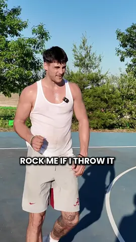 He said he was gonna rock me.. what’s that mean?😂 #streetball #basketball #mattkiatipis 