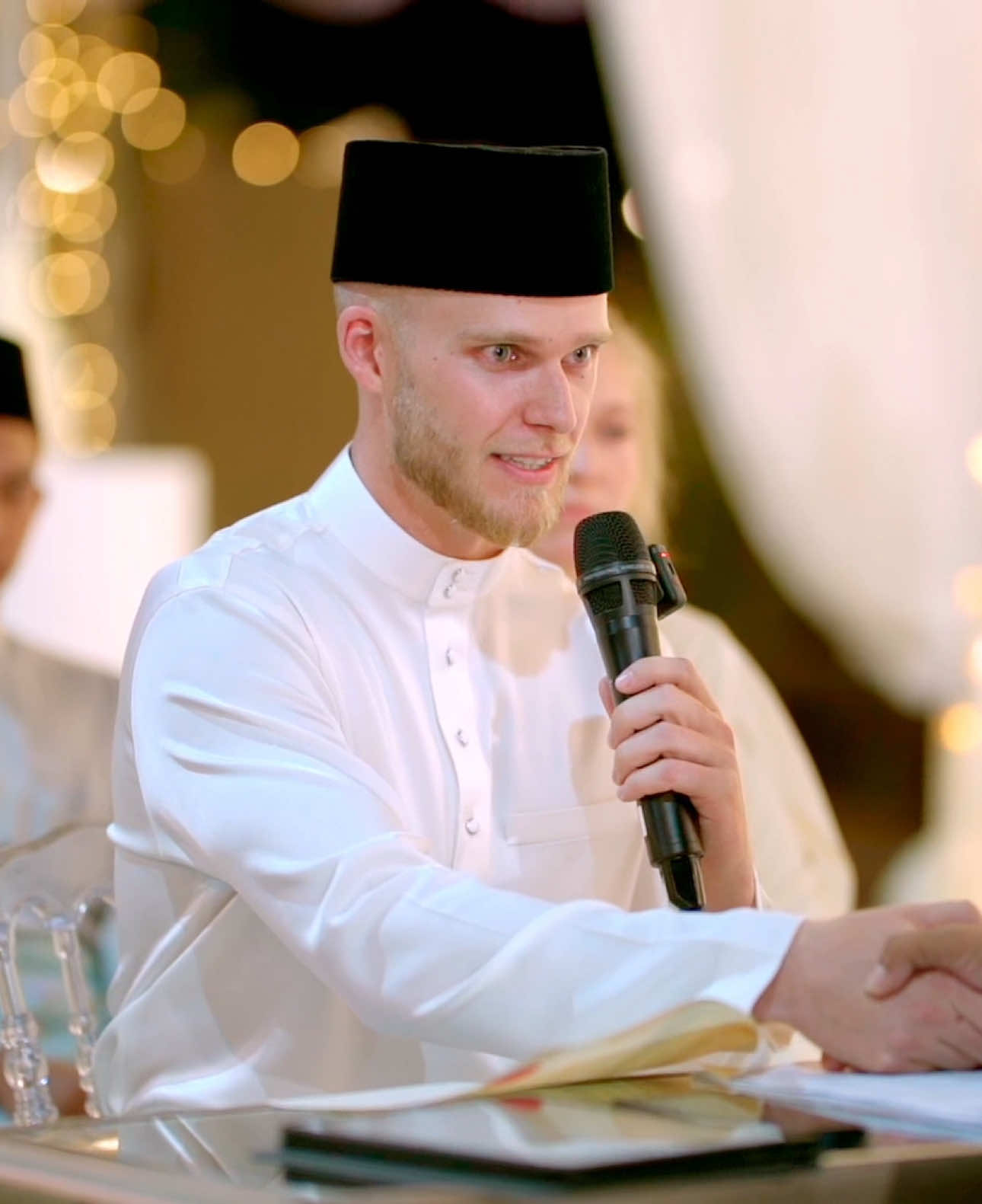 Fi dunya wal akhirah.  The countless prayers in Tahajjud were answered. A solemn vowel in the name of Allah made me the husband of the one who was written for me. A promise to lead, to protect, now and always.  #akadnikah #malaysia 
