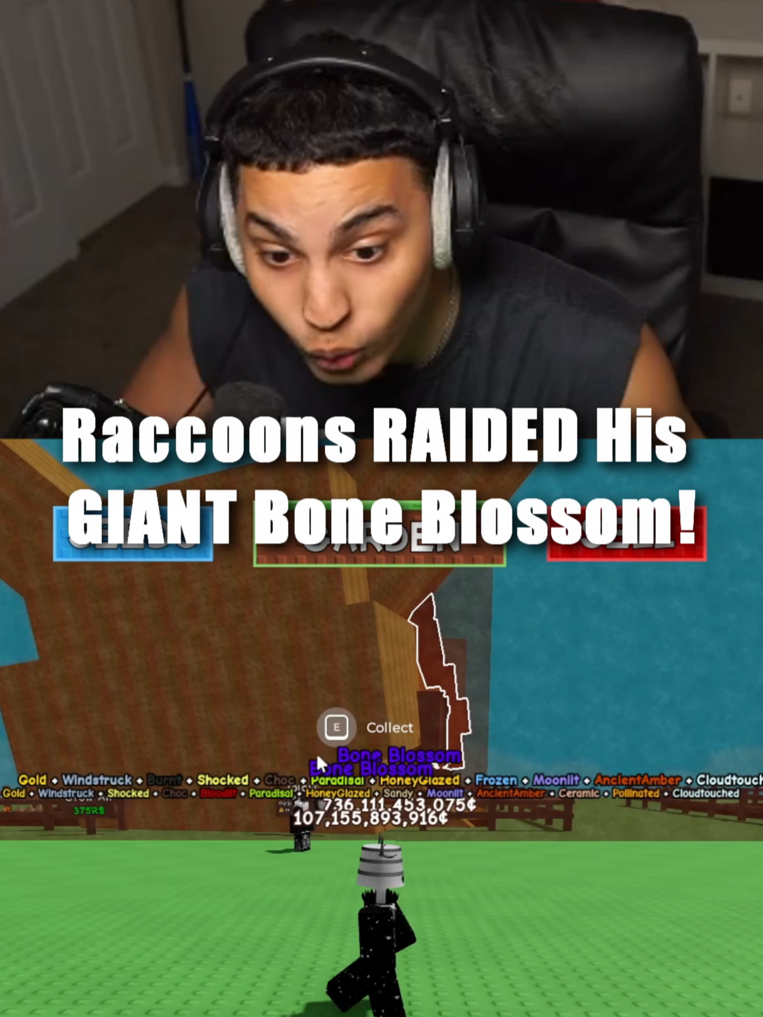 Bro's HUGE BONE BLOSSOM Wasn't SAFE! Game: Grow A Garden #roblox #robloxfyp #robloxshorts #robloxtiktok #viralvideo #viral #foryou #foryoupage #growagarden #Boneblossom