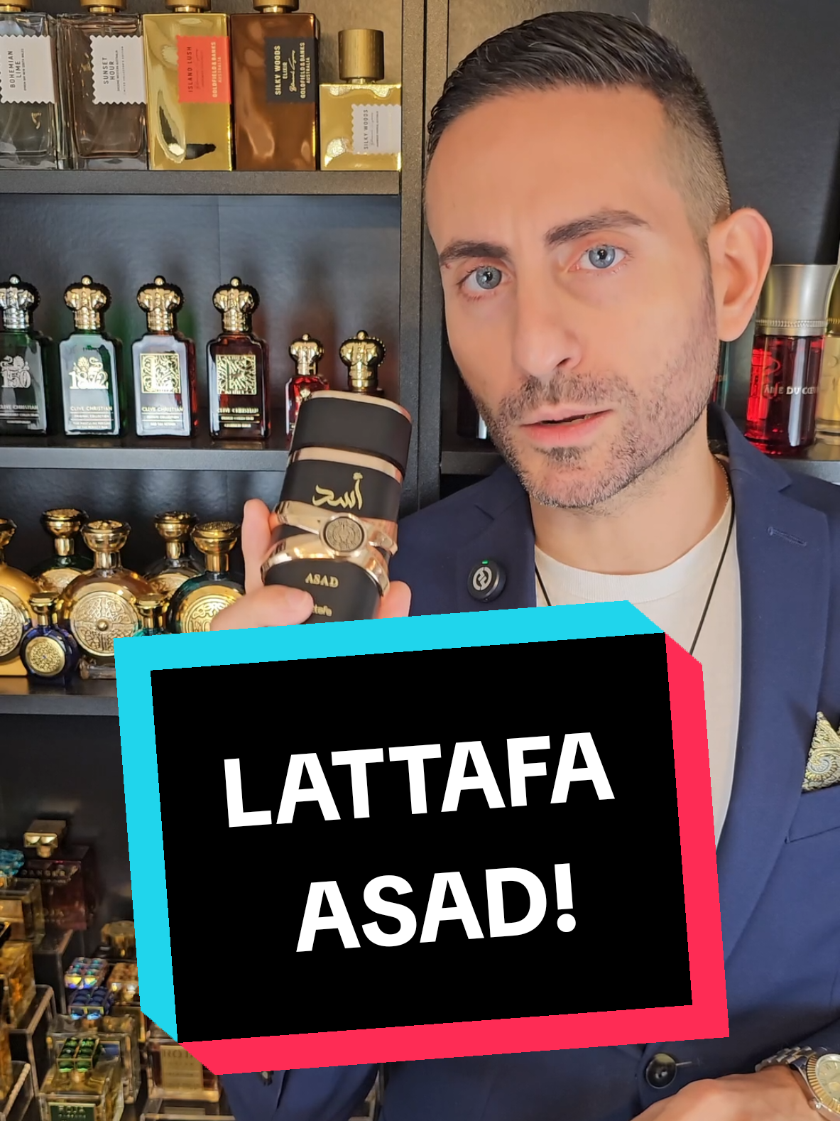 Lattafa Asad fragrance review! #fragrance #perfume #perfumetiktok #redolessence #fragrancetiktok 