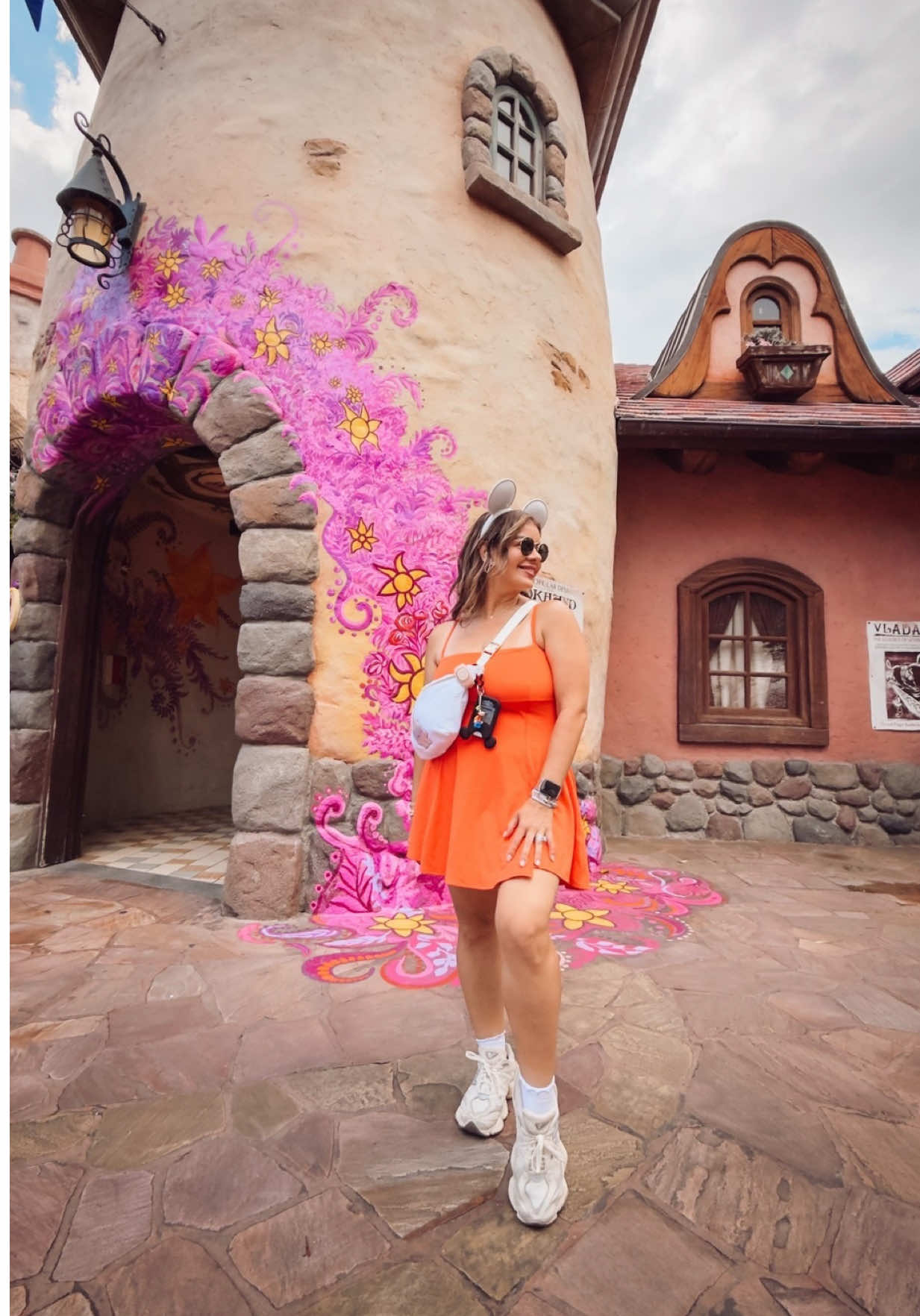The way #Blogilates boosts my confidence… I can’t explain it. Do you boo and don’t be afraid to shine!😘✨ Ears: @Disney Store  Dress: @cassey  Shoes: @New Balance  Linked to my LTK🛍️ #disneyparks #orlandoinfluencer #disneyootd #disneyoutfit #blogilatestarget 