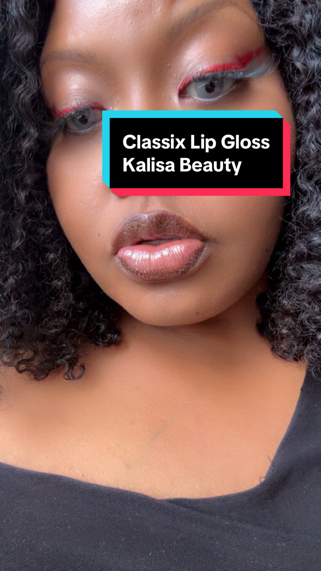 Classix Lip Gloss - Wand Tube #KalisaBeauty #tiktokshop #ClassixLipgloss #handmade #greatfind #makeuptiktok #wocmakeup #lipgloss #effyourbeautystandards 