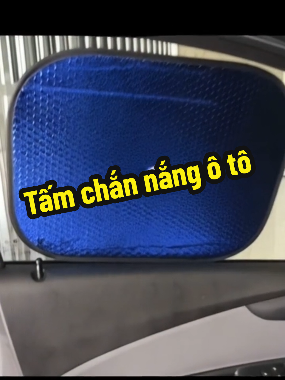 Bộ tấm chắn nắng tròn xốp dày cho ô tô có miếng nút cố định #xh #xuhuong #phukienoto #tamchannang 