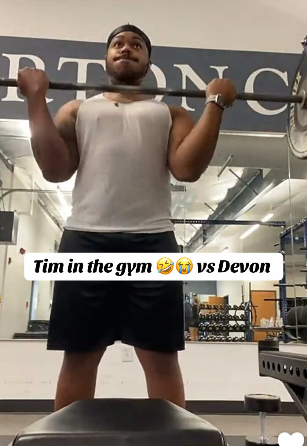 Tim you better breathe before you pass out 😅 #bbltim #tim #devon #brenay #chipotle #brenayandtim #fyp #fypシ #viral #viralvideo #gym #GymTok #gymmotivation 