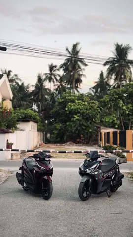 warna baru nichh @kim. #aeroxblackgrey #aerox155 #varioledold #variomodifikasi #fyp 