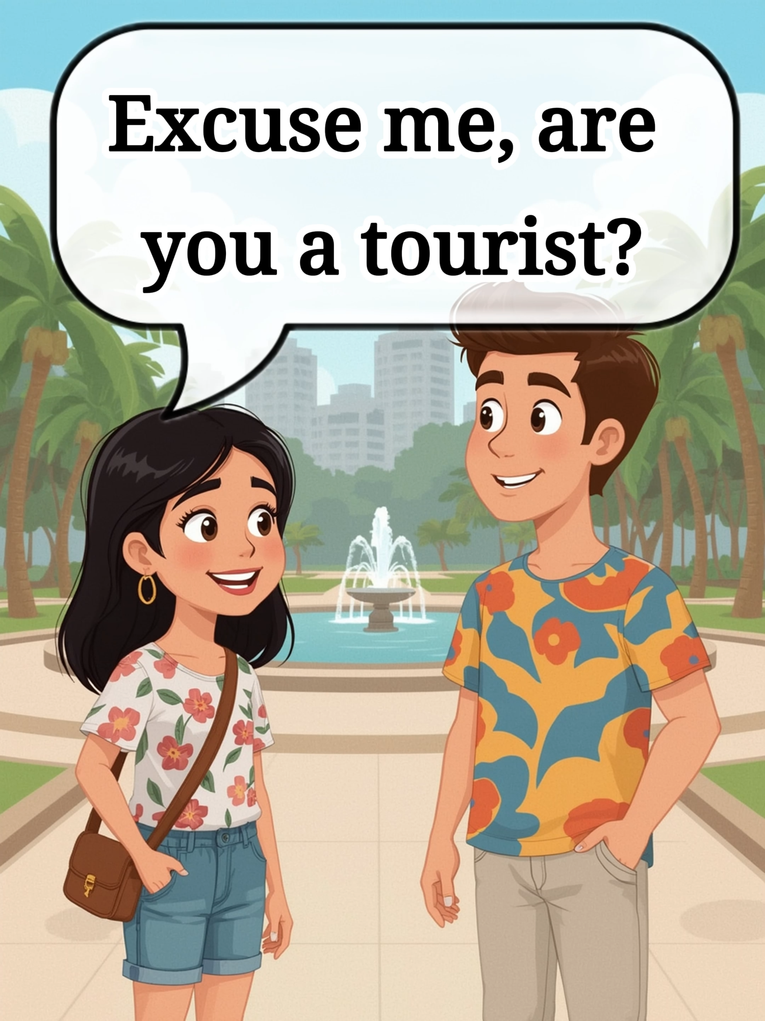 Daily English Dialogue – Talking to a Foreigner for the First Time#english #englishforbeginners#englishspeaking #learn #vocabulary #foreigner #canada #brasil #esl #learnenglish #unitedstates #usa #beginner #englishconversation #english #beginnerenglish #knowledge #2million #DailyEnglish