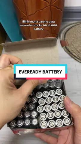 Eveready Super Heavy Duty Battery AAx48 / AAAx40 Lagyan mona battery: - Remote control - Wall clock - Wireless mouse - Laruan - Flashlight - Thermometer - Calculator - Alarm Clock - BP monitor - TV Box #fyp #tiktokbudolfinds #eveready #evereadybattery #battery #aabatteries #aaabatteries 