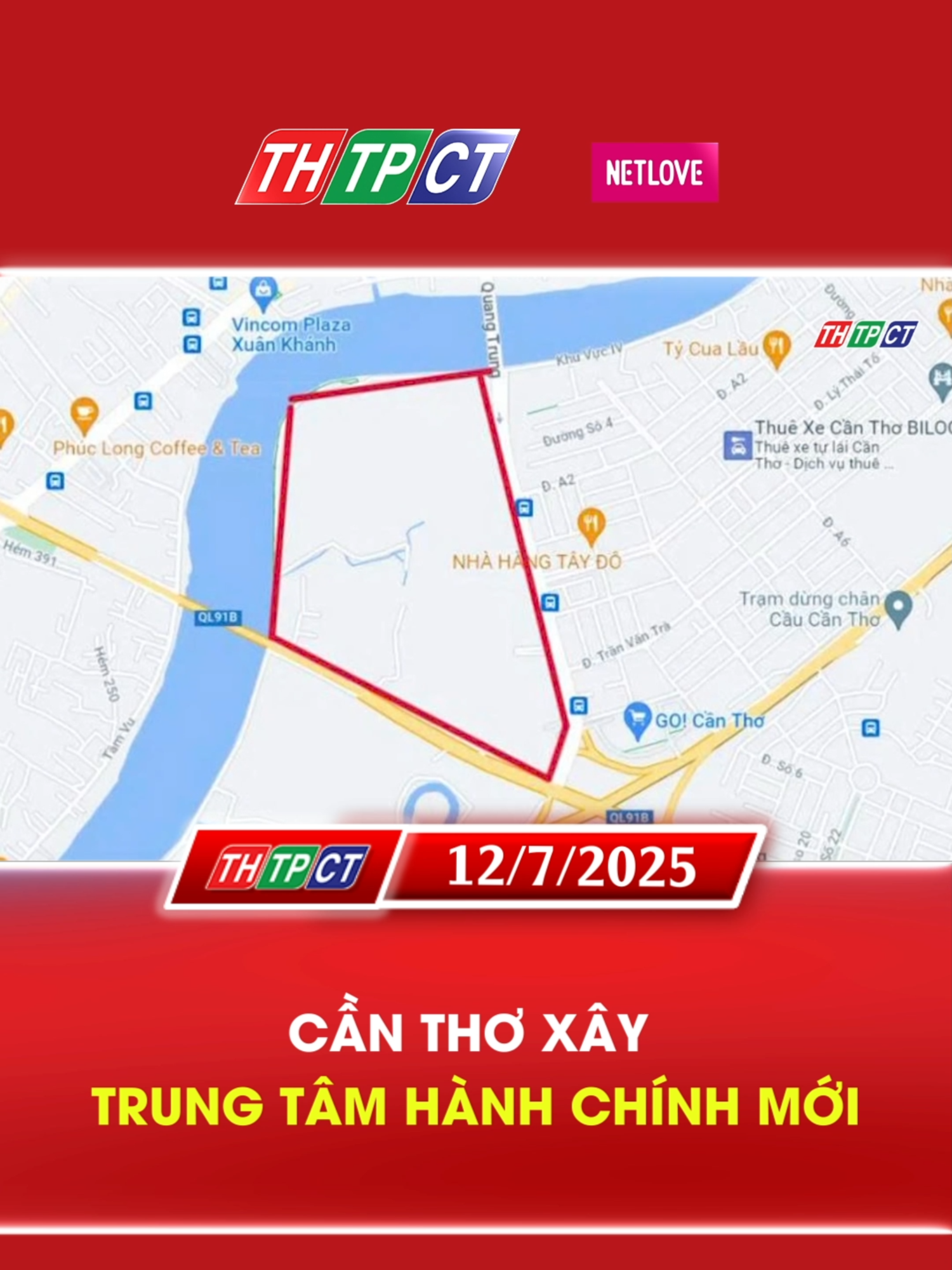 Cần Thơ xây Trung tâm hành chính mới #thtpctvn #mcv #tiktoknews #socialnews