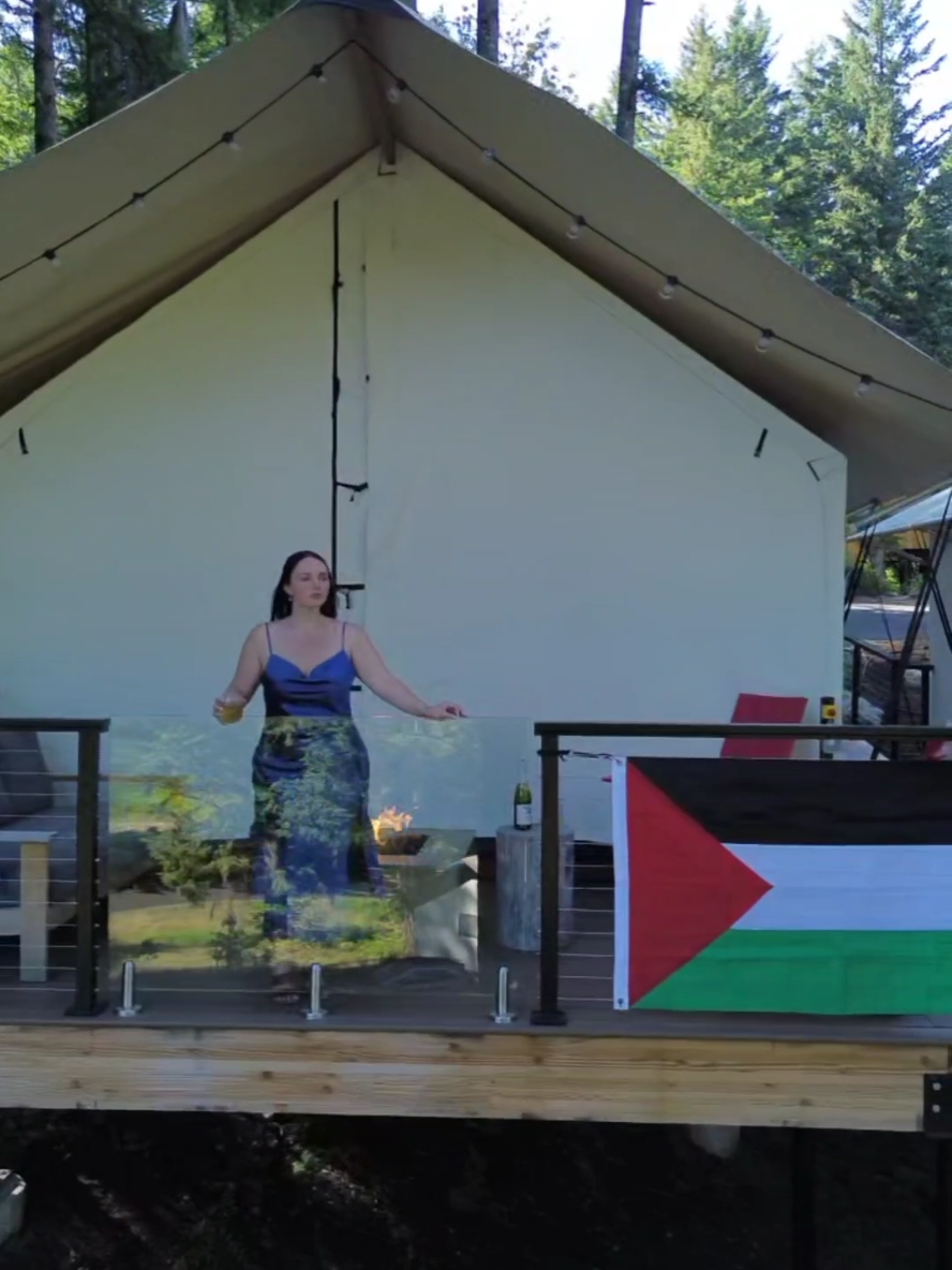 Visit Skamania Lodge and watch @Watermelon Pictures films in theaters and sign up for their streaming service. No matter where you are don't let anyone ignore Palestine. @tiktoktowatchstuff  @nemahsis #skamanialodge #columbiarivergorge #columbiariver #pnw #travel #glamping #luxuryhotel #Palestine #fashion 